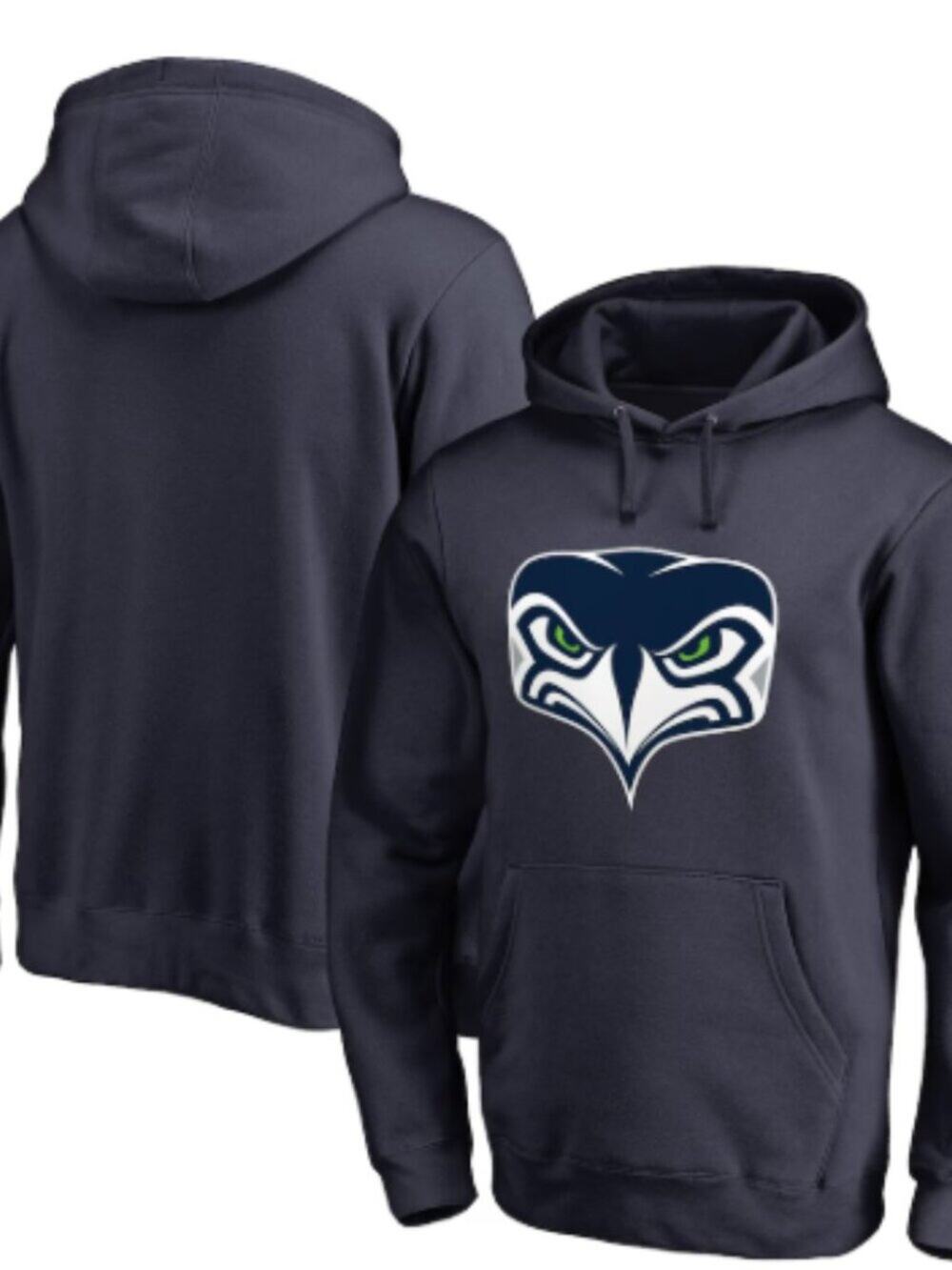 NFL Seattle Seahawks Women's Alternate Team Logo Gear Pullover Hoodie M NWT